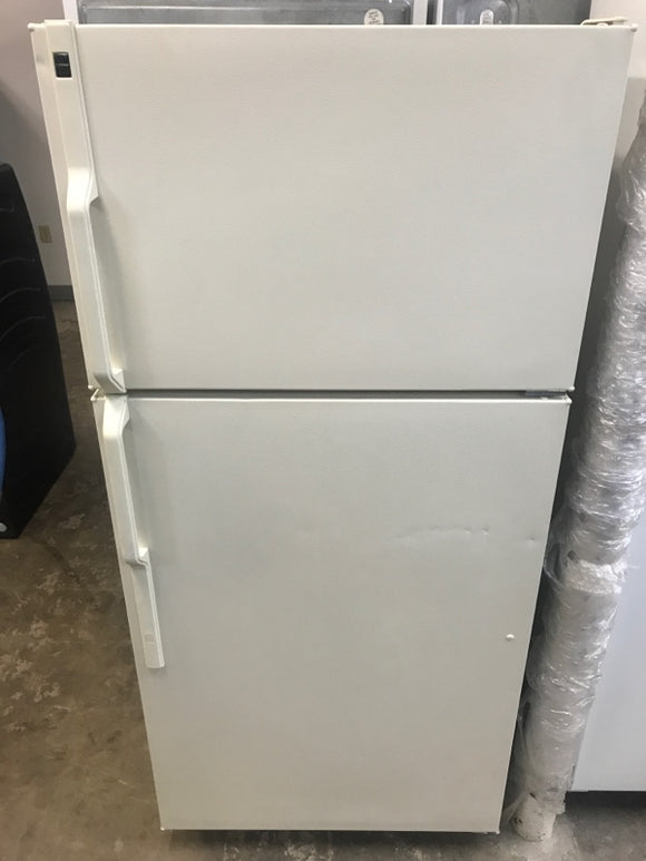 Hotpoint - 14 Cu.ft - Bisque - Refrigerator Top Freezer - CTX14CABBRA - Refurbished - 4542