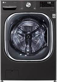 LG - 5 Cu.ft - Black Steel - Washer - WM4500HBA - Scratch and Dent - 4634 - Sold as Set