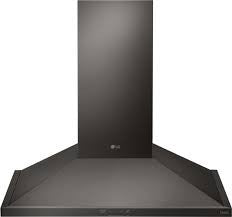 LG - Black Stainless - Range Hood - HCED3015D - Scratch and Dent - 3078