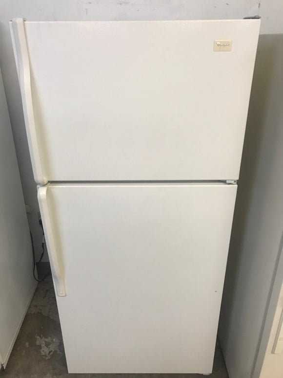 Whirlpool - 14 Cu.ft - Bisque - Refrigerator Top Freezer - ET4WSKXKT02 - Refurbished - 4541