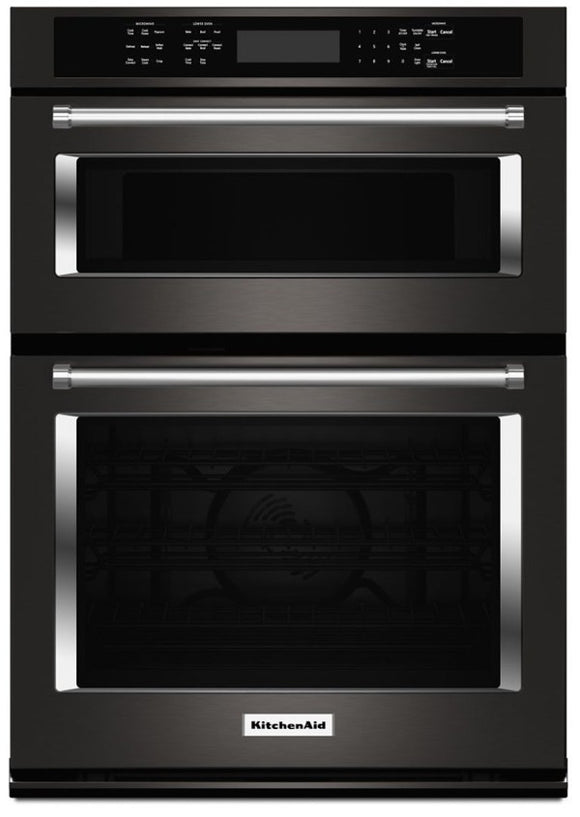 Kitchenaid - Black Stainless - Wall Oven - KOCE500EBS - New (Out Of Box) - 1234