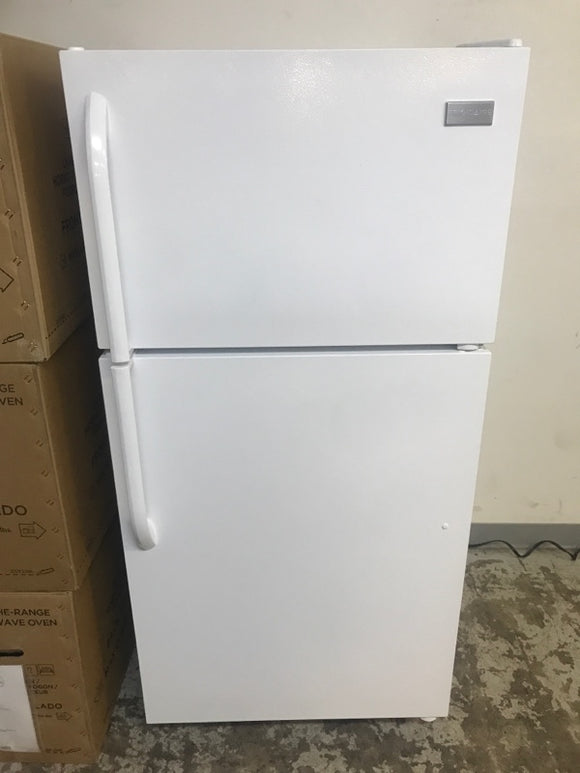 Frigidaire - 15 Cu.ft - White - Refrigerator Top Freezer - FFTR1521QWO - Refurbished - 4533