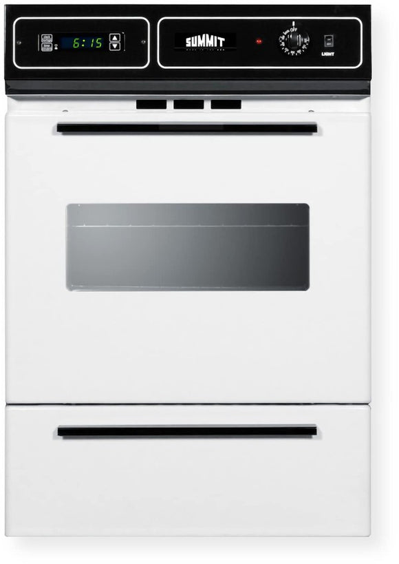Summit White Wall Oven WTM7212KW New (Scratch and Dent) 3633