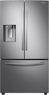 Samsung - 28 Cu.ft - Stainless - Refrigerator French Door - RF28R6221SR - Scratch and Dent - 1827