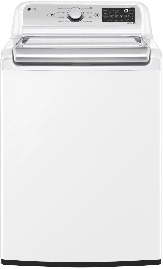 LG - 5.5 Cu.ft - White - Washer - WT7400CW - Scratch and Dent - 4648 - Sold as Set