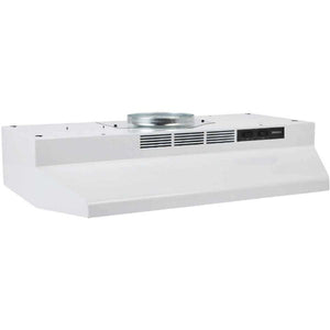Broan White Range Hood F403001 New (Scratch and Dent) 3635