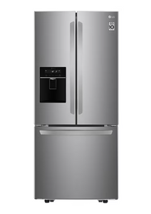 LG 21.8 Cu.ft Stainless Refrigerator French Door LCFS22EXS New (Scratch and Dent) 3596
