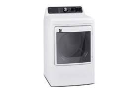 Midea 7.5 Cu.ft White Dryer Electric MLE45N3BWW New (Scratch and Dent) 4681