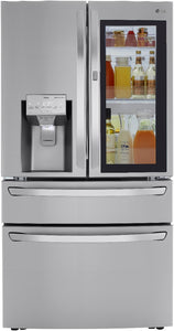 LG - 23 Cu.ft - Stainless - Refrigerator French Door - LRMVC2306S - Scratch and Dent - 3267