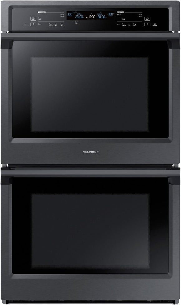 Samsung - Black Stainless - Wall Oven - NV51K6650DG - Scratch and Dent - 3058