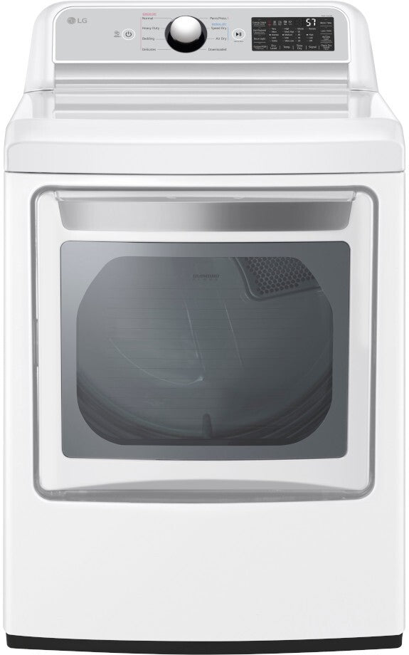 LG - 7.3 Cu.ft - White - Dryer Electric - DLE7400WE - Scratch and Dent - 4649 - Sold as Set
