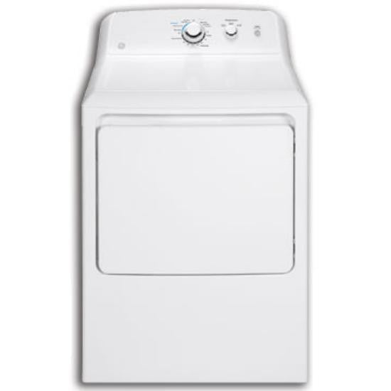 GE - 7.2 Cu.ft - White - Dryer Gas - GTD33GASKWW - Scratch and Dent - 4750